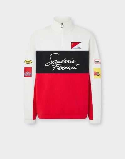 Ferrari Scuderia Ferrari cotton sweatshirt Black SJMSW0042JCO0039f