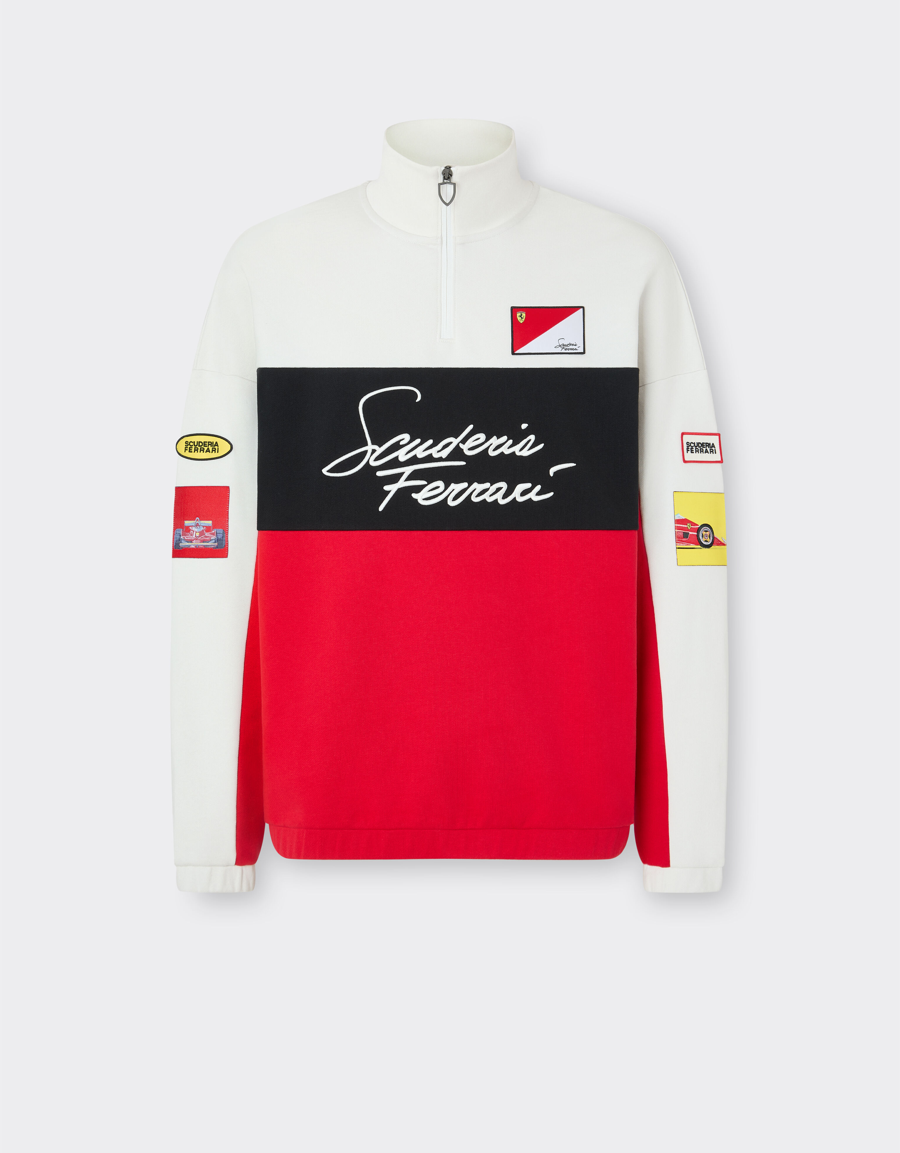 Ferrari Scuderia Ferrari cotton sweatshirt Black SJMSW0042JCO0039f