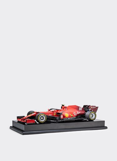 Ferrari 1:18 scale model SF21 Sainz Red F0400f