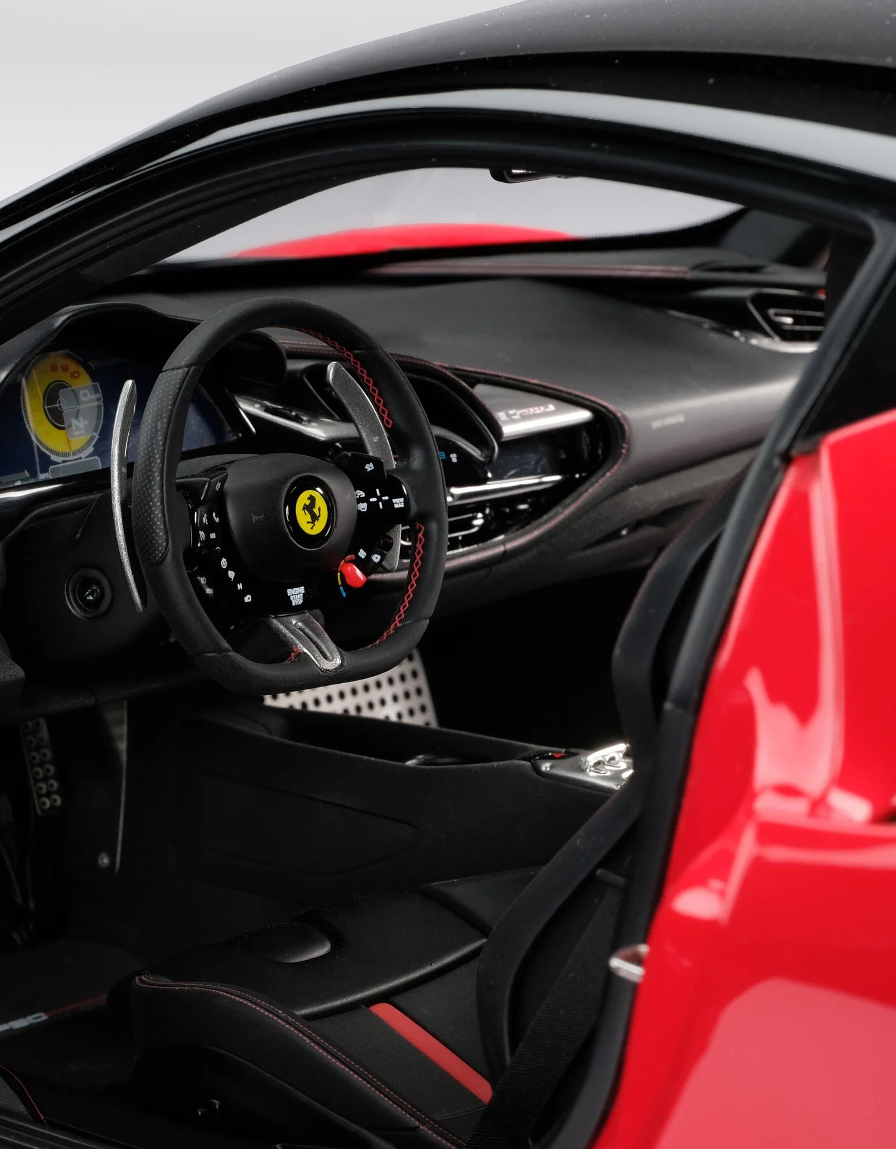 Ferrari 1:8-scale model SF90 Stradale Red F0074f