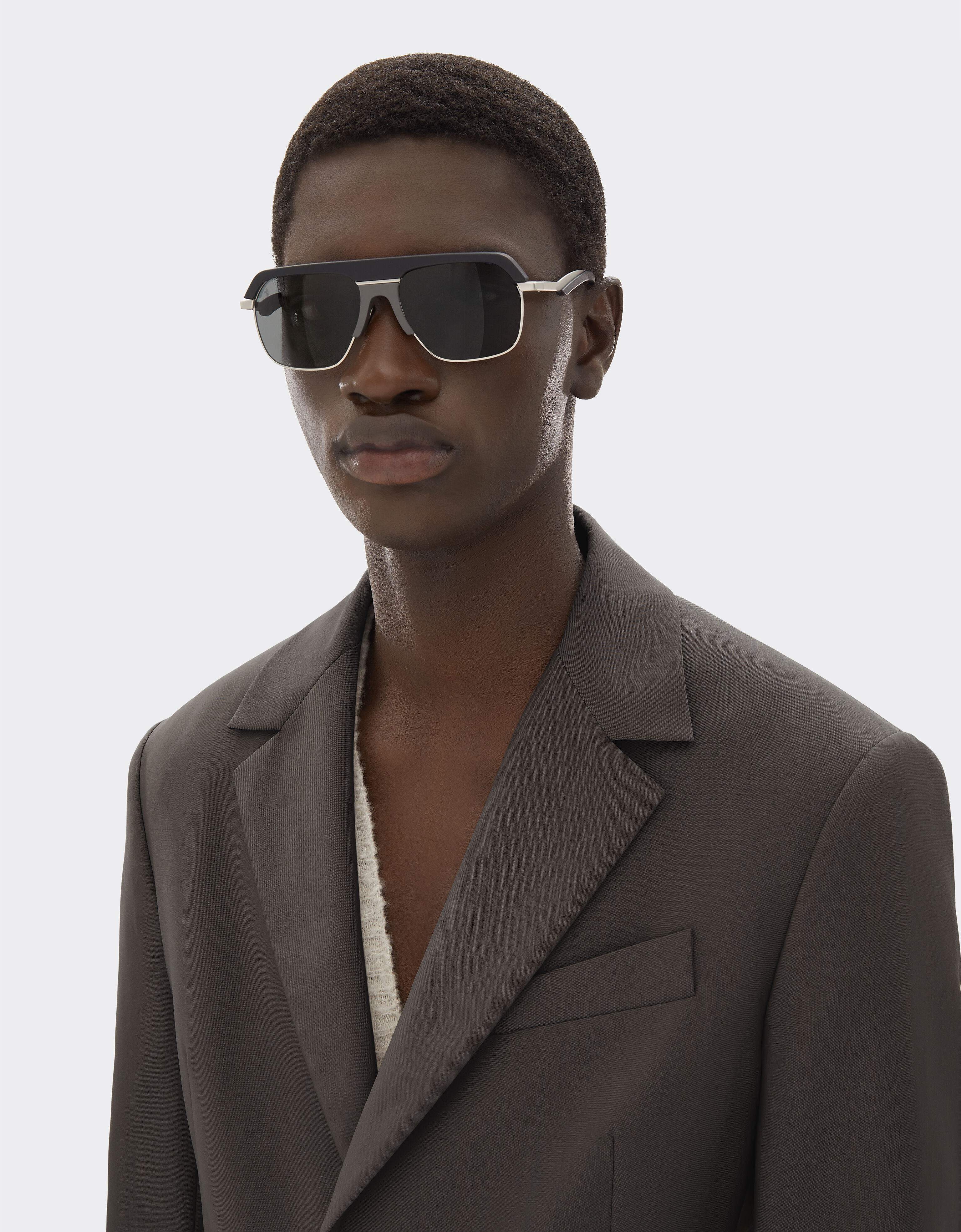 Ferrari Blazer in cool Q-Cycle® wool Dark brown 50036f