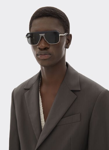 Ferrari Blazer in cool Q-Cycle® wool Dark brown 50036f