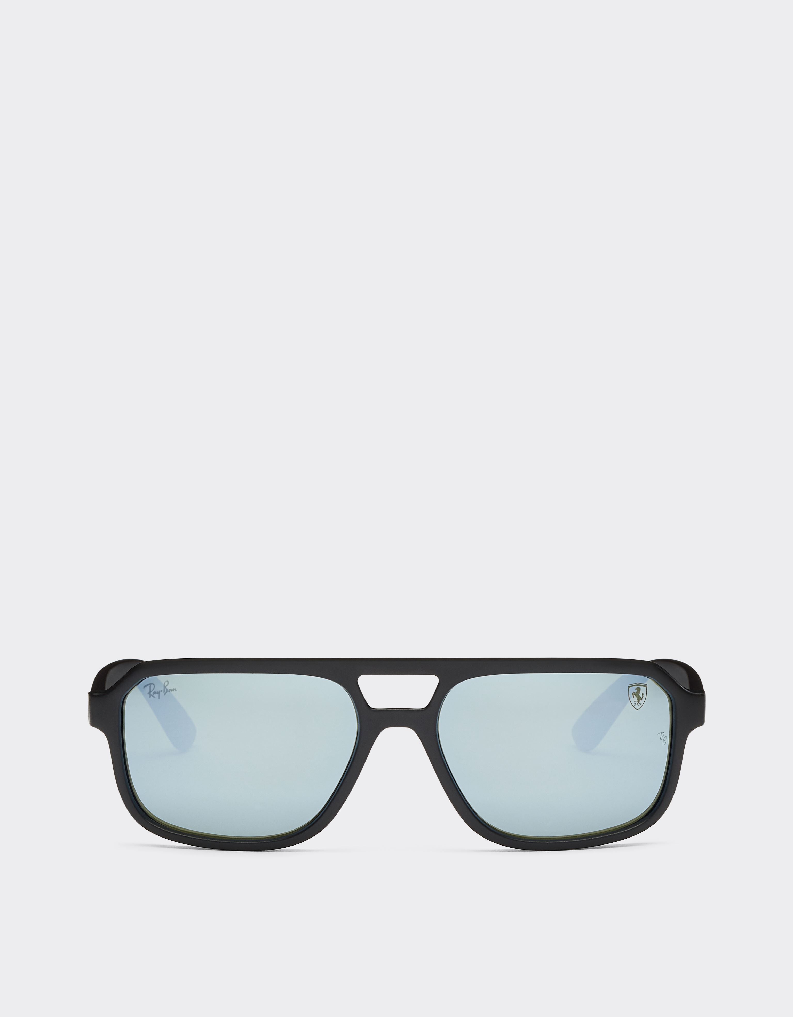 ${brand} Ray-Ban for Scuderia Ferrari RB4414MF noir avec verres vert effet miroir argent ${colorDescription} ${masterID}