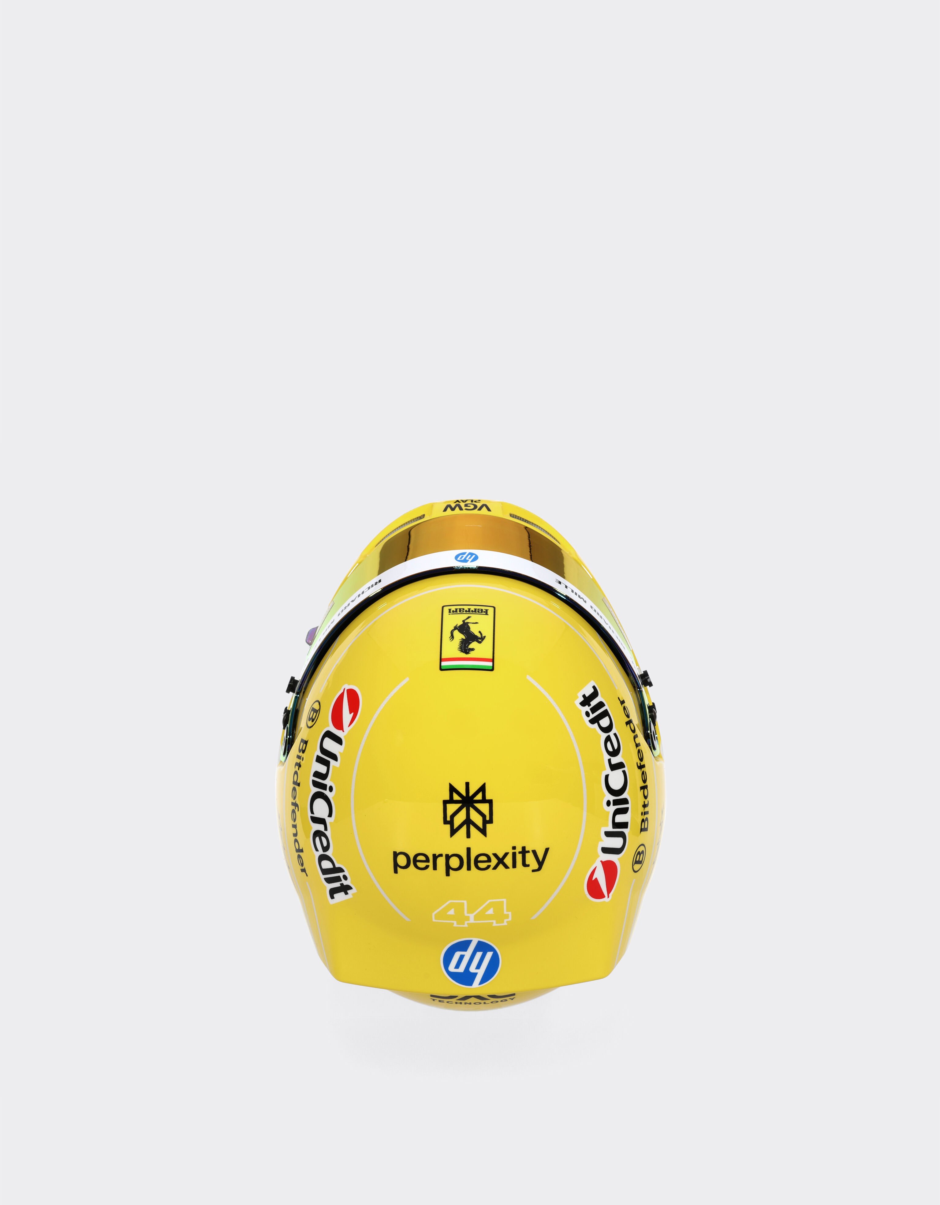 Ferrari Hamilton Monza mini helmet in 1:2 scale - 2025 Special Edition MULTICOLORE LA07Qf