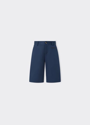 Pantalones pantalones cortos de gabardina de algodón Ferrari Pantalones pantalones cortos de gabardina de algodón Navy 22336fK