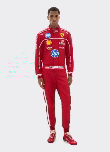 Charles Leclerc Combinaison Puma pour la Scuderia Ferrari Ferrari Charles Leclerc Combinaison Puma pour la Scuderia Ferrari Rouge LA08Mf