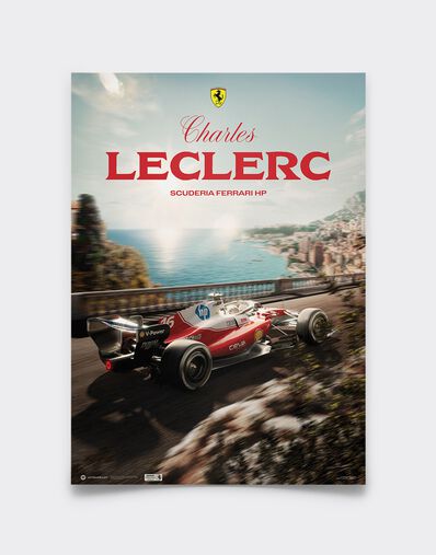 Ferrari Official Ferrari SF-26 Leclerc 2026 Special Edition Poster Multicolor LE0P4201EXT0001f