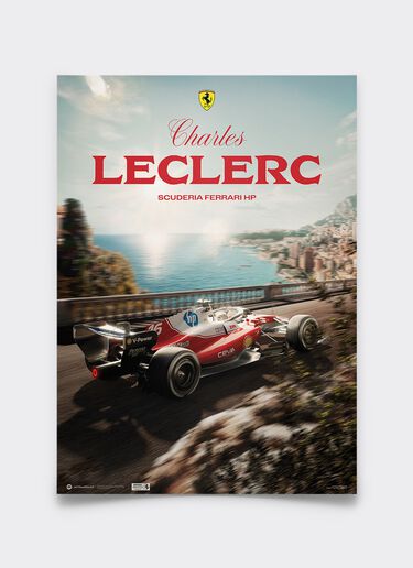 Ferrari Official Ferrari SF-26 Leclerc 2026 Special Edition Poster Multicolor LE0P4201EXT0001f