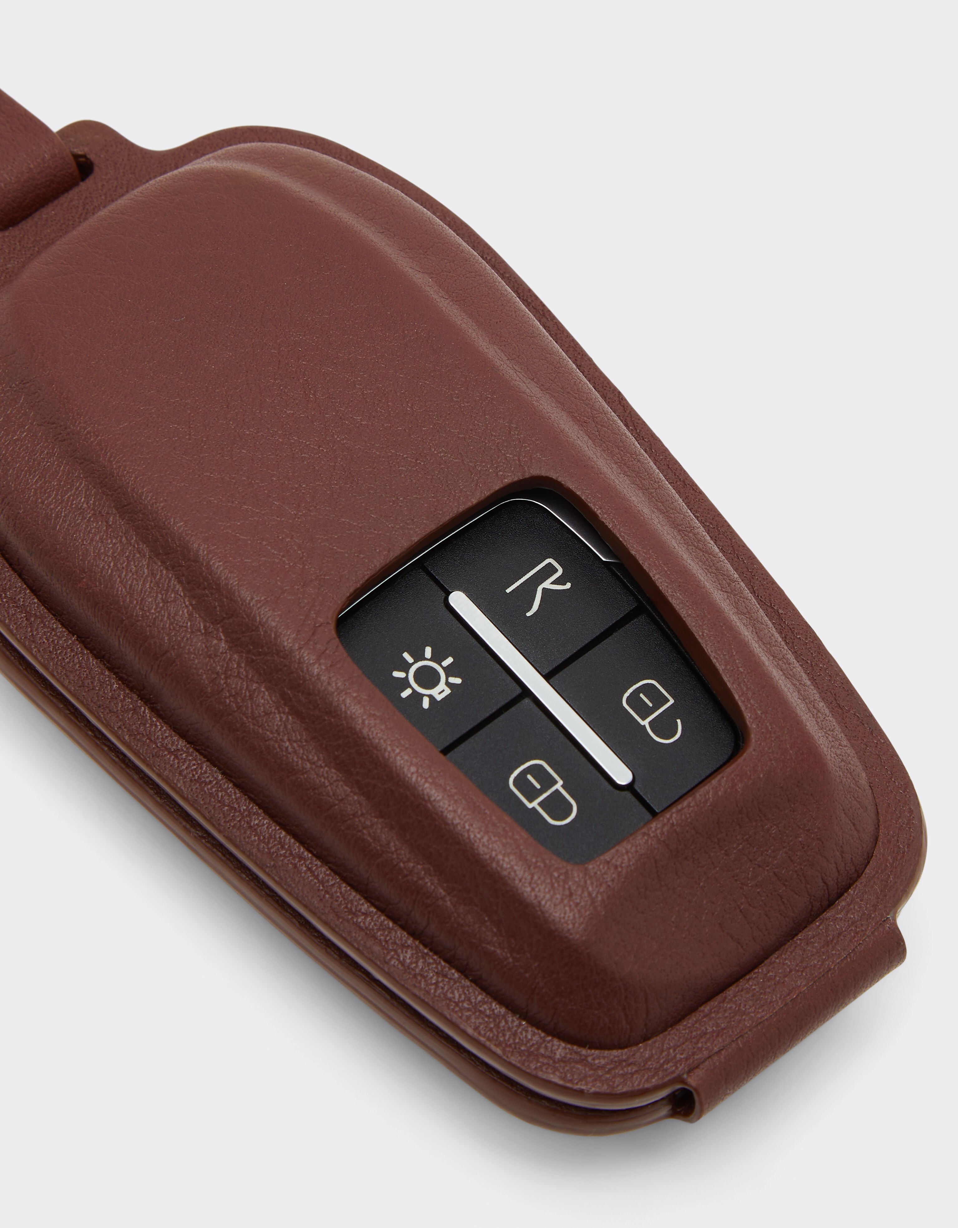 Ferrari Ferrari leather keychain Espresso 49237f
