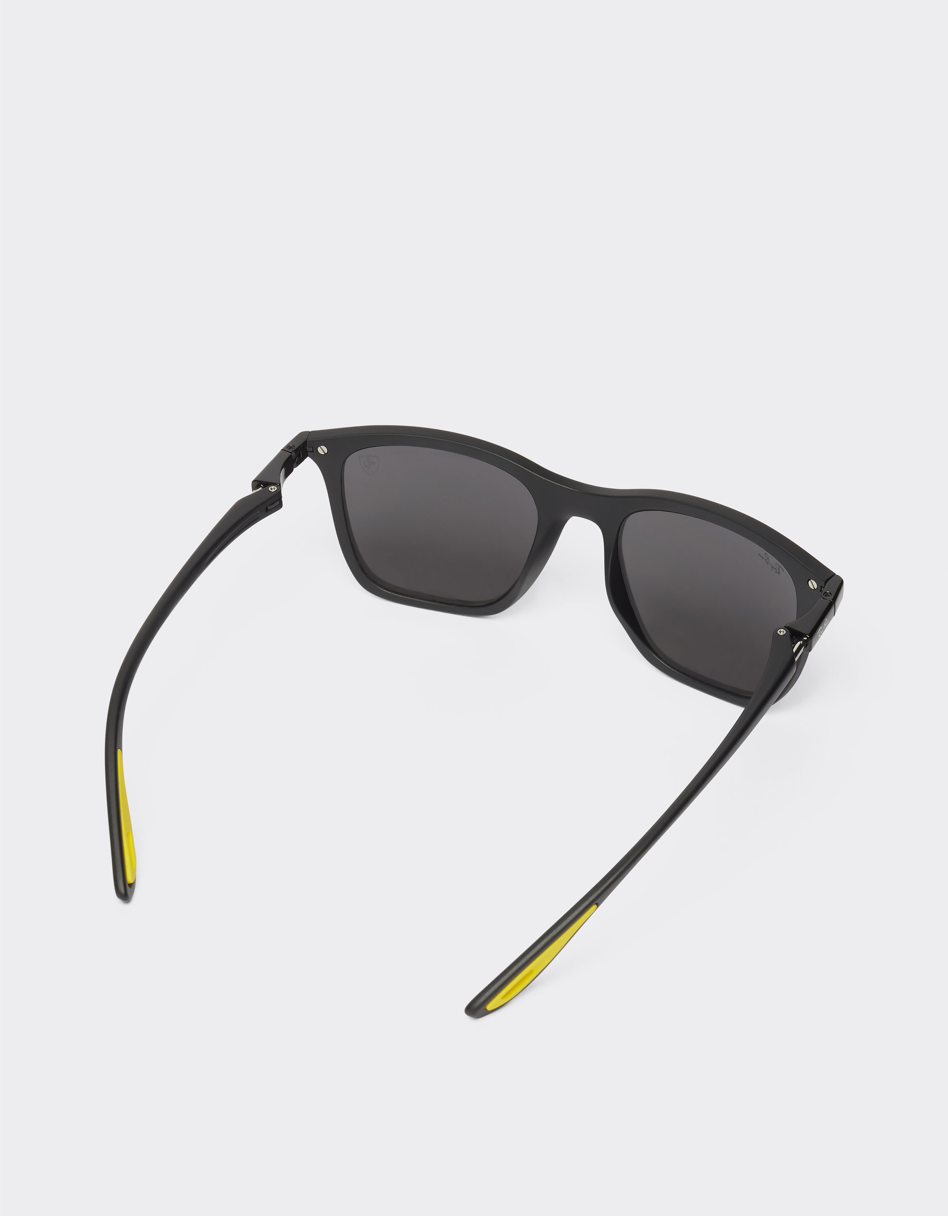 Ferrari Ray-Ban for Scuderia Ferrari 0RB4433M black sunglasses with dark grey lenses Black Matt F1260f