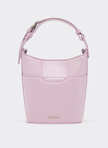 Ferrari Mini leather bucket bag Wisteria 49146f