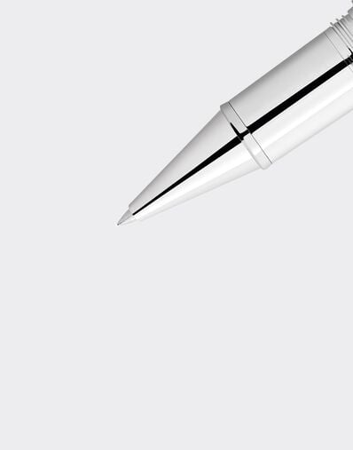 Ferrari Montblanc Great Characters Enzo Ferrari Limited Edition 1898 rollerball pen Silver F0429f