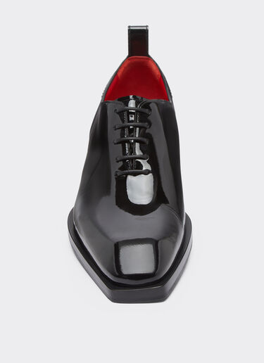 Ferrari Oxford shoe in coated leather Black 22011f