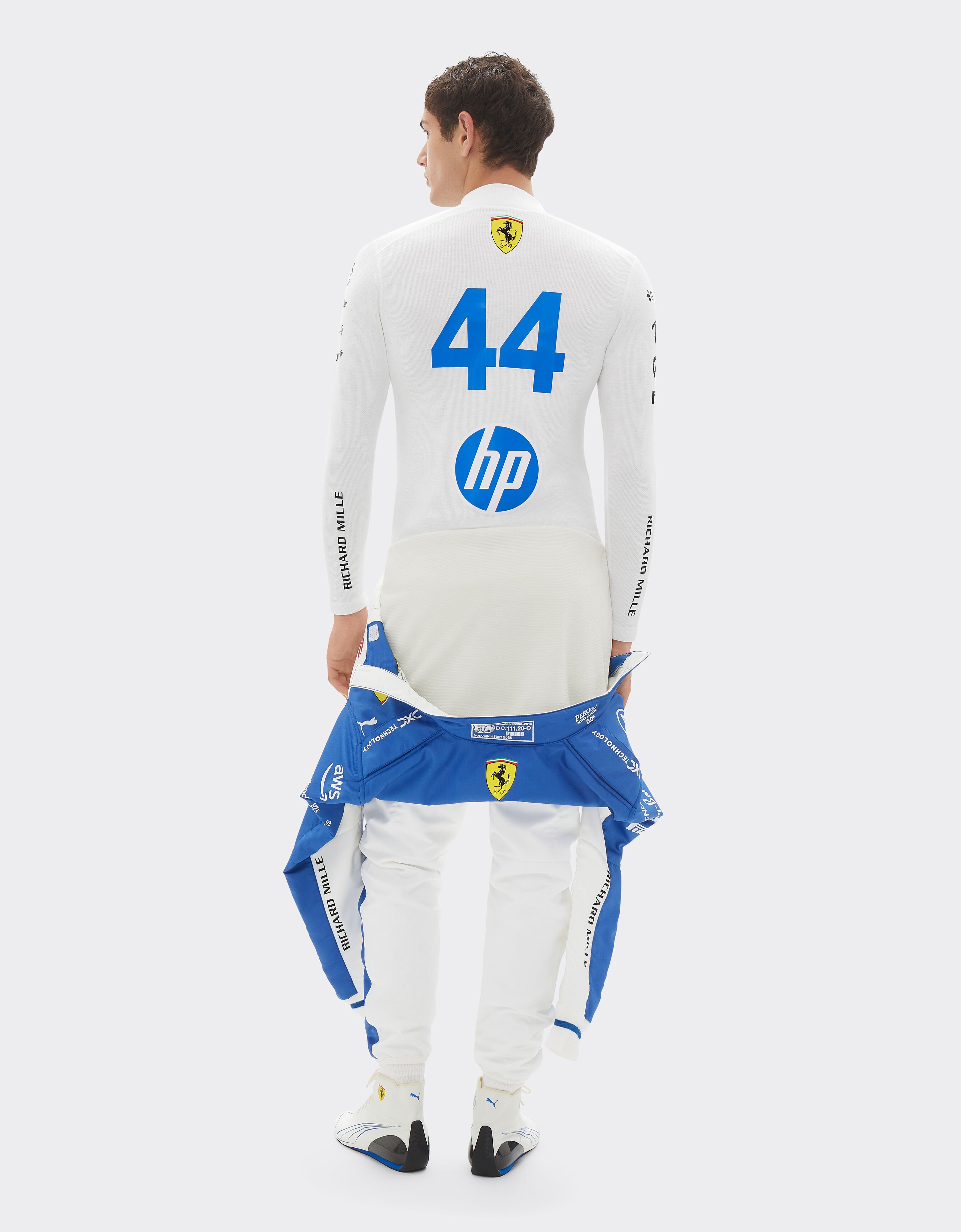 Ferrari Puma for Scuderia Ferrari Lewis Hamilton racing undersuit Optical White LA09Ef