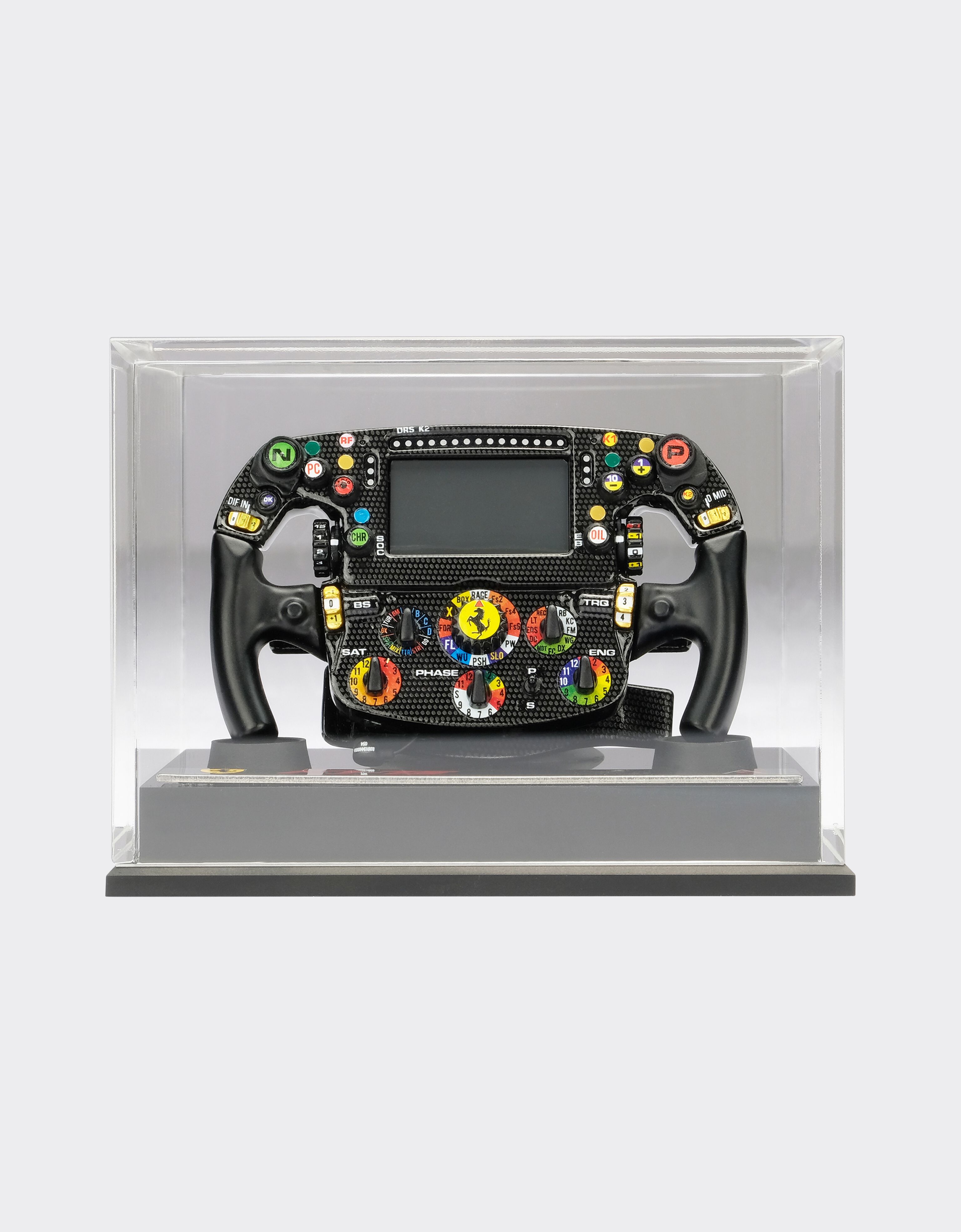 Ferrari Ferrari F1-75 Steering Wheel 1:4 scale model Black F0668f
