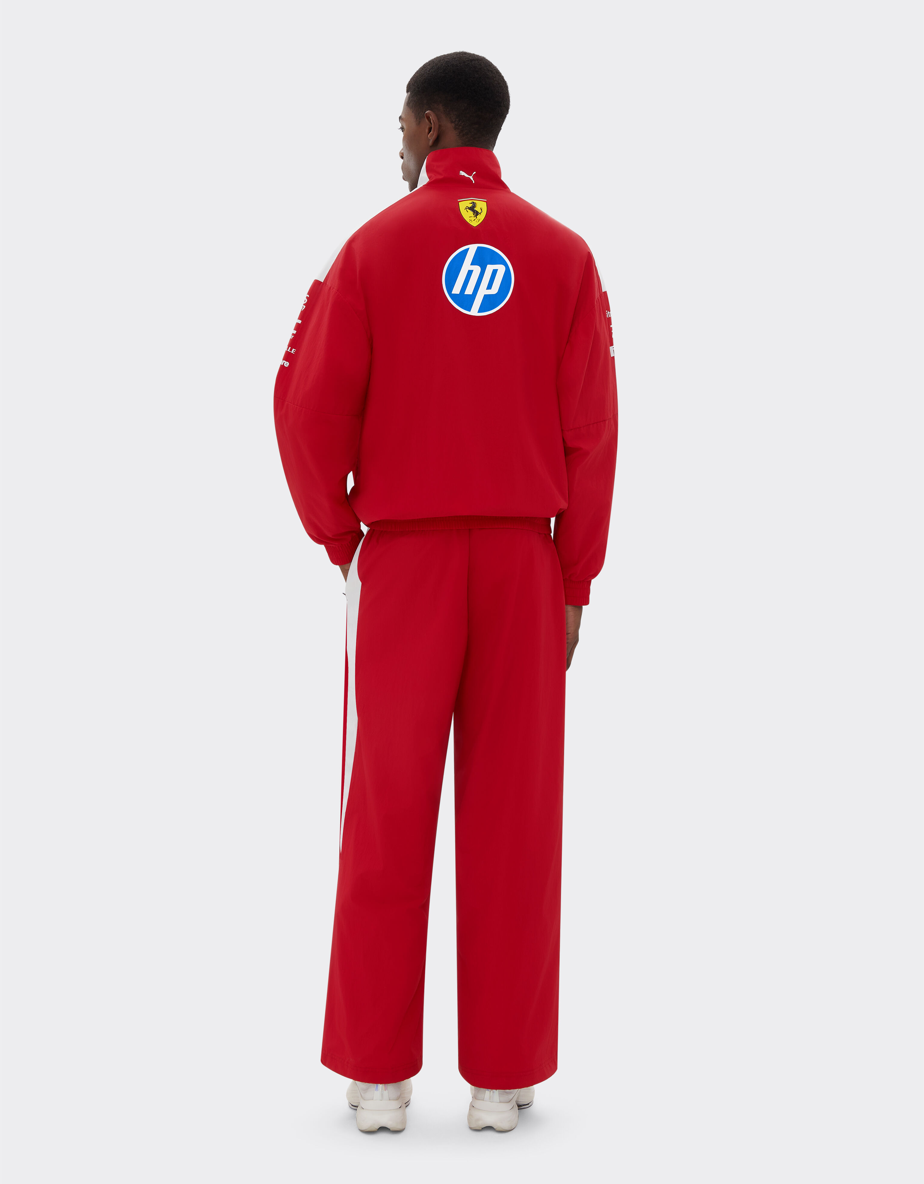 Ferrari Puma for Scuderia Ferrari HP 2025 T7 drivers trousers Red LA042f