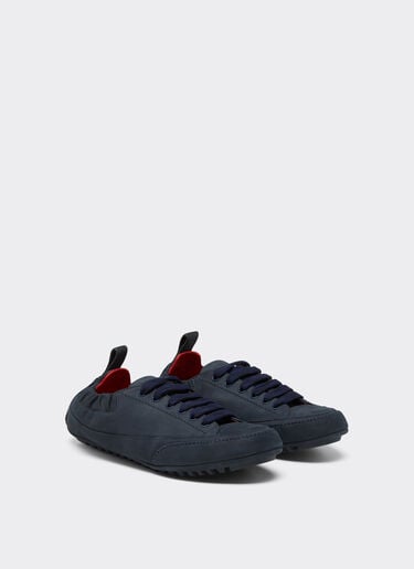 Ferrari Driving trainers in nubuck leather Navy 22037f