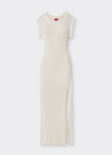 Ferrari Sleeveless knit dress Chalk 22525f