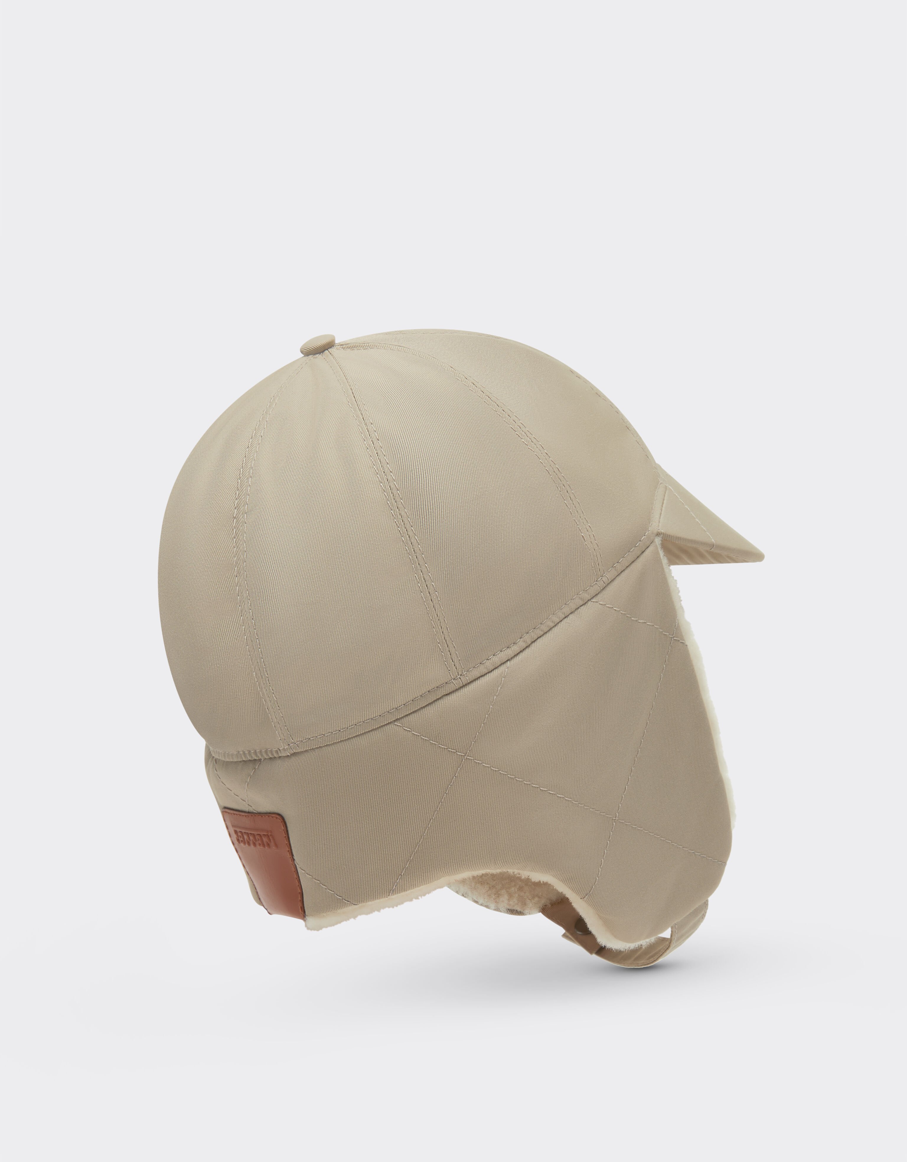 Ferrari Cappello da aviatore in twill di cotone Q-Cycle® Chalk 22703f