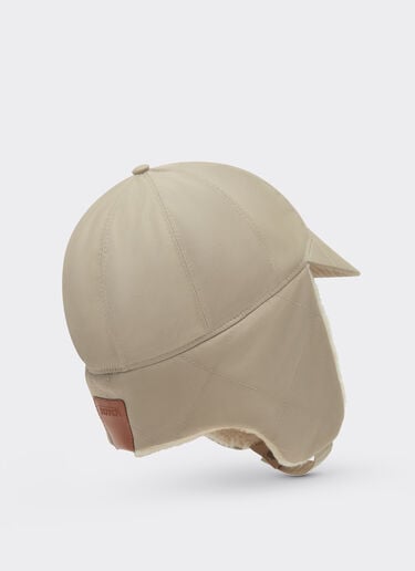 Cappello da aviatore in twill di cotone Q-Cycle® Ferrari Cappello da aviatore in twill di cotone Q-Cycle® Chalk 22703f