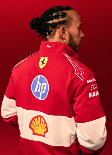 Ferrari Puma for Scuderia Ferrari HP 2025 Team jacket Red LA033f