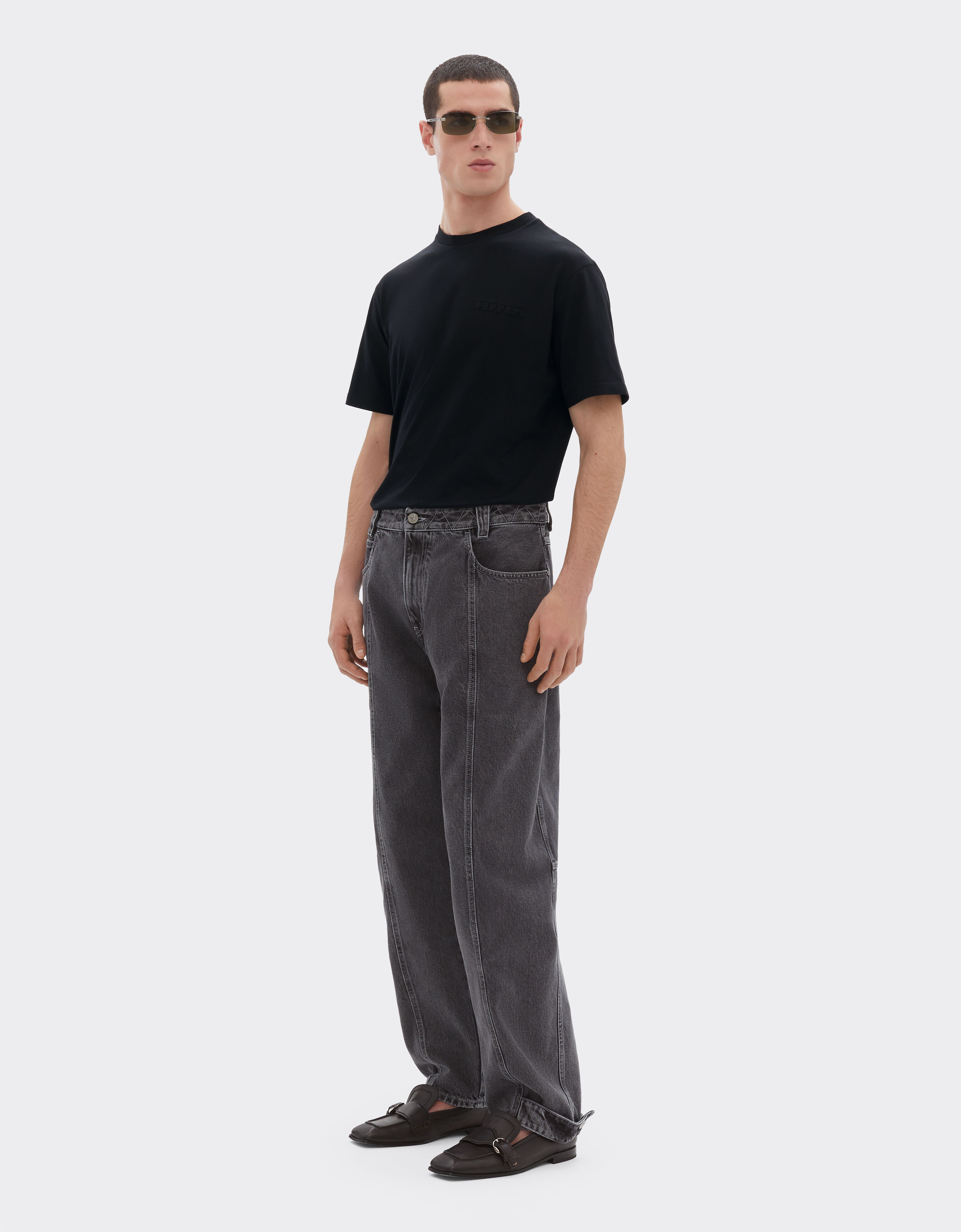 Ferrari Cotton T-shirt with Ferrari logo Black 50847f