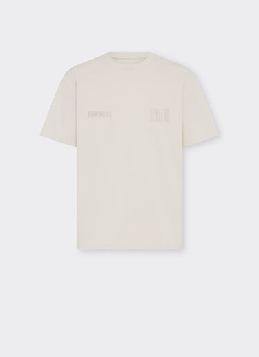 Ferrari Ferrari x Charles Leclerc oversized T-shirt Ecru 22290f