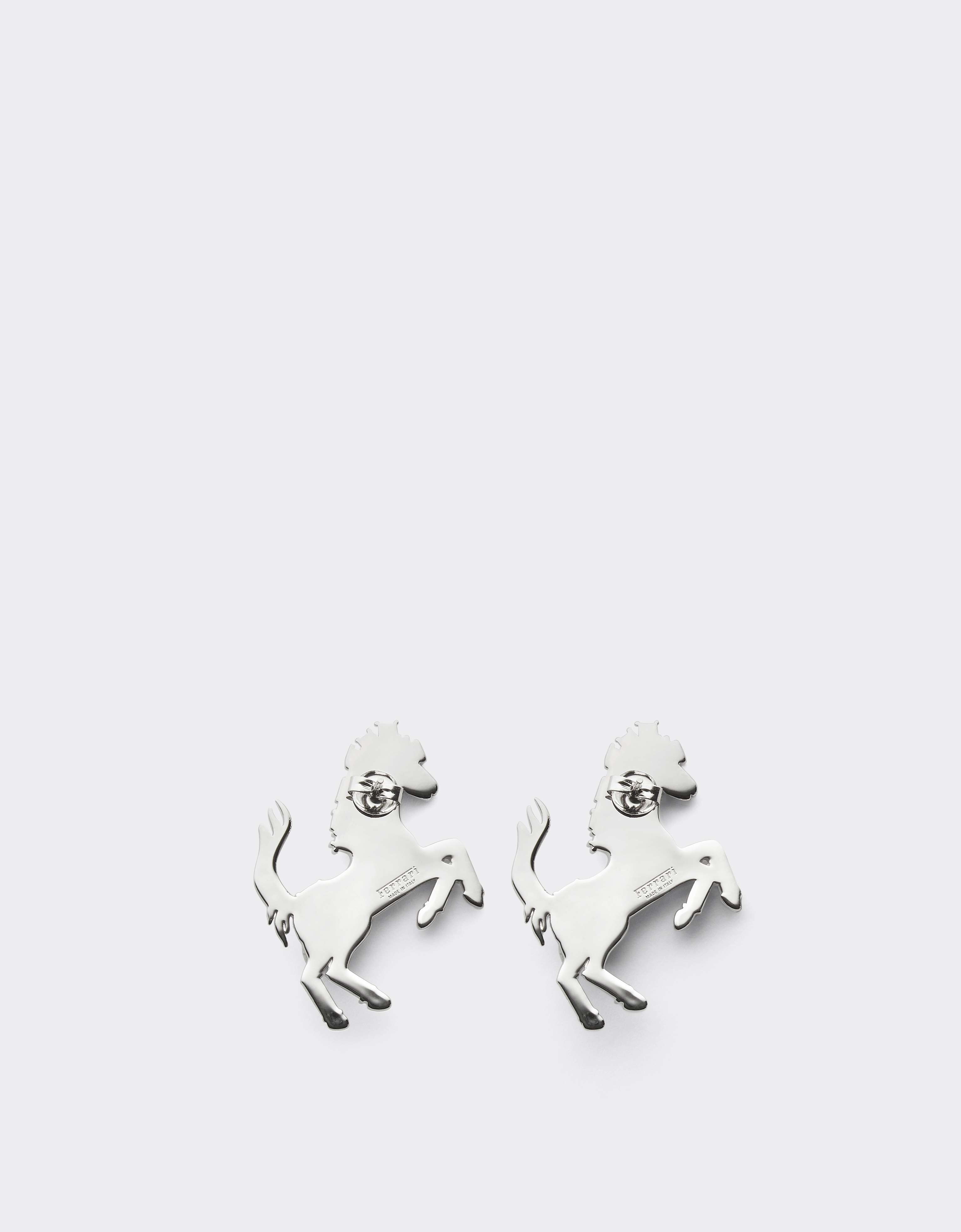 Pendientes Cavallino Rampante Strass Ferrari Pendientes Cavallino Rampante Strass Silver CGWEA0011JU00005f