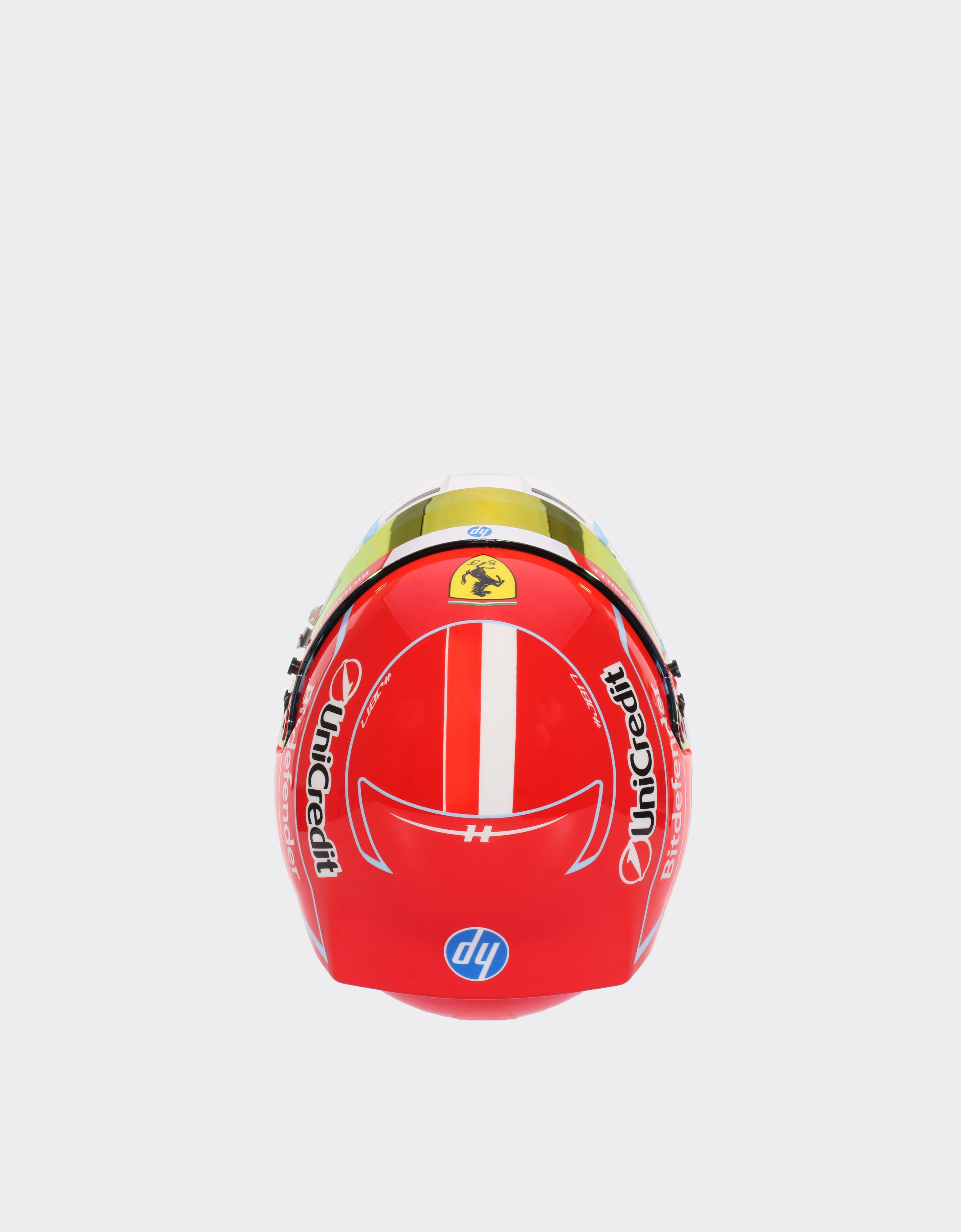 Ferrari Mini Leclerc Replica 2026 helmet in 1:2 scale Multicolore LA0IGf
