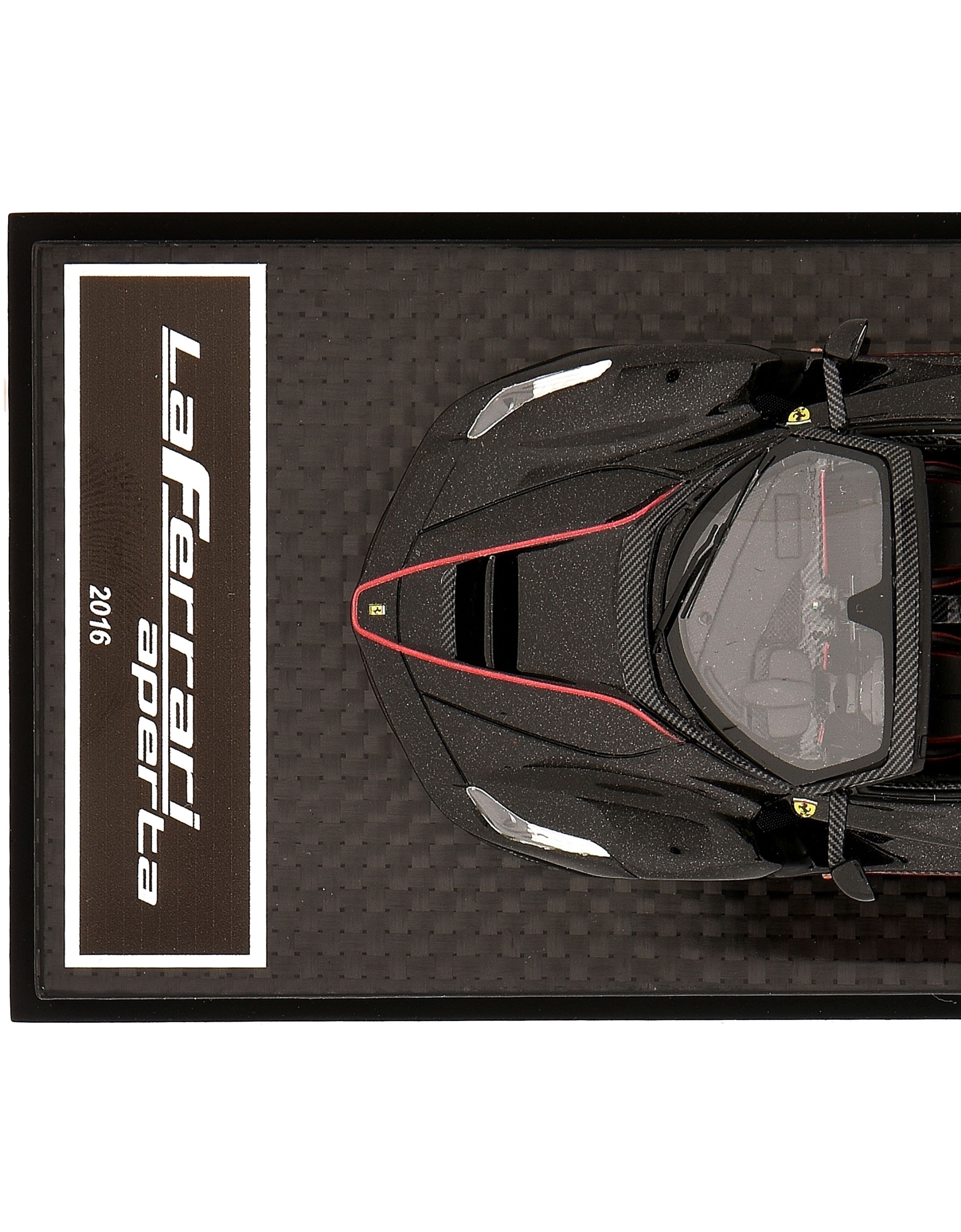 Ferrari LaFerrari Aperta model in 1:43 scale Black 42812f