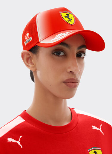 Leclerc Junior Replica 2026 Baseball Cap Puma for Scuderia Ferrari HP Ferrari Leclerc Junior Replica 2026 Baseball Cap Puma for Scuderia Ferrari HP Red LA0HMfK