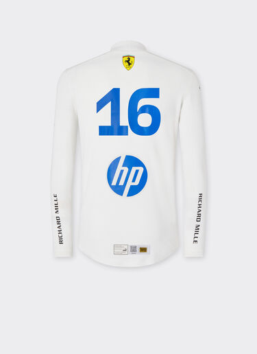 Ferrari Puma for Scuderia Ferrari Charles Leclerc racing undersuit Optical White LA08Yf
