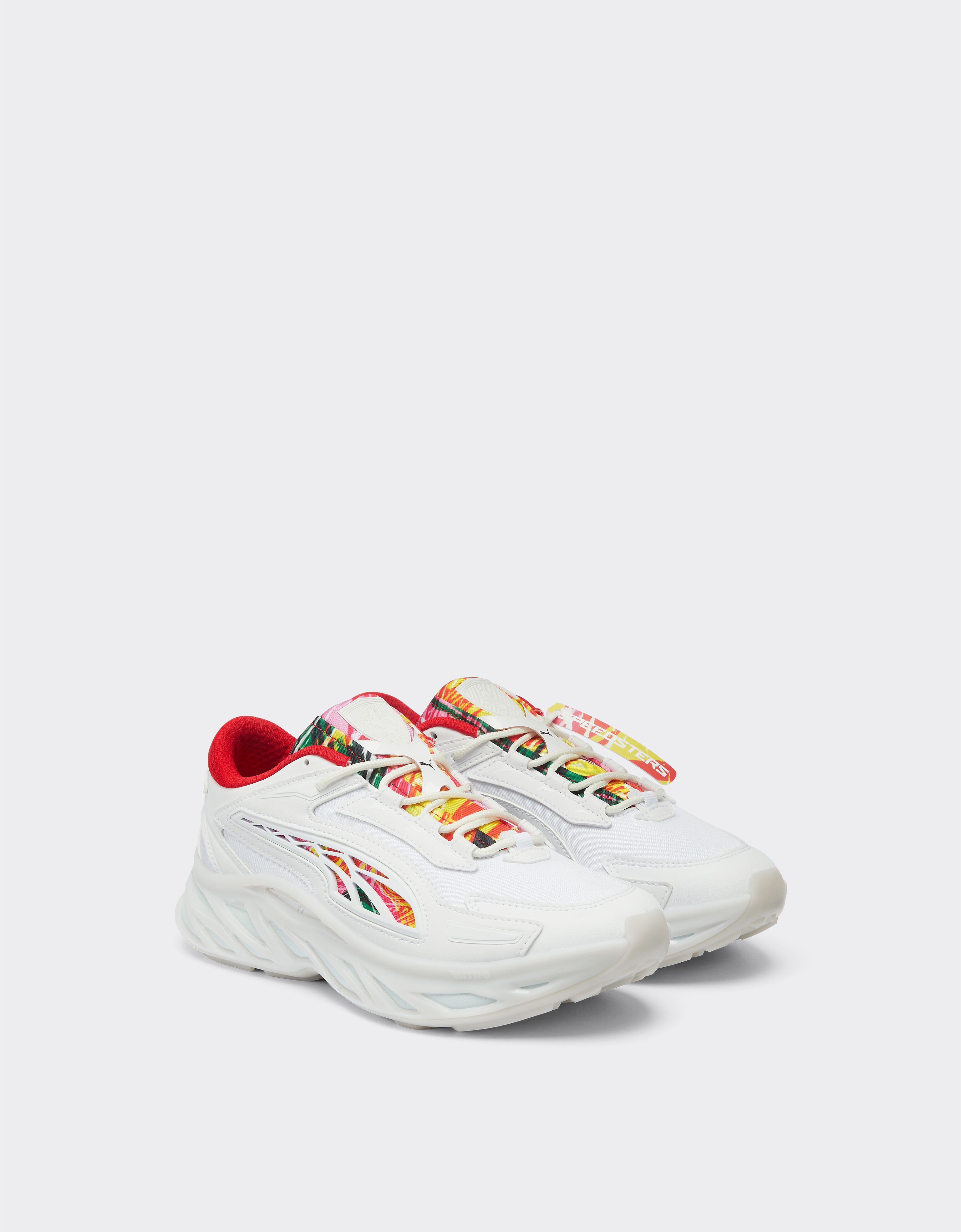 Ferrari Chaussures Puma pour Scuderia Ferrari Exotek Nitro Crews Go Summer Blanc optique F1222f