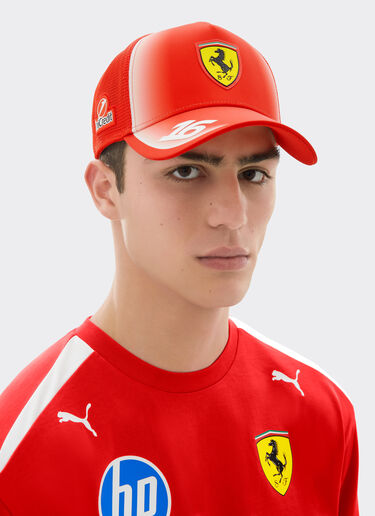 Leclerc Junior Replica 2026 Baseball Cap Puma for Scuderia Ferrari HP Ferrari Leclerc Junior Replica 2026 Baseball Cap Puma for Scuderia Ferrari HP Red LA0HMfK