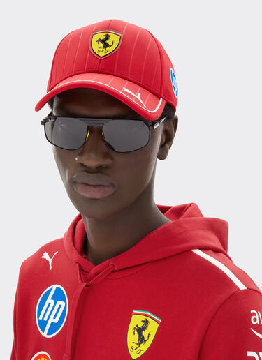 Ray-Ban for Scuderia Ferrari RB3776M in matt black metal with dark grey lenses Ferrari Ray-Ban for Scuderia Ferrari RB3776M in matt black metal with dark grey lenses Black Matt LA0EKf