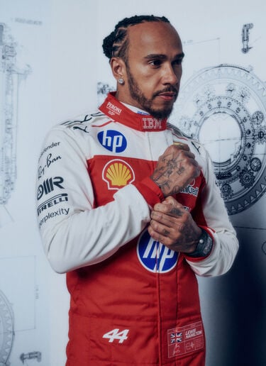 Combinaison de course Hamilton Replica Scuderia Ferrari pour le GP d'Austin 2026 Ferrari Combinaison de course Hamilton Replica Scuderia Ferrari pour le GP d'Austin 2026 Rouge Racing LW0JU4119EXT0001f
