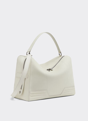 Ferrari Ferrari GT Tasche aus weichem Nubuk Ecru 22115f