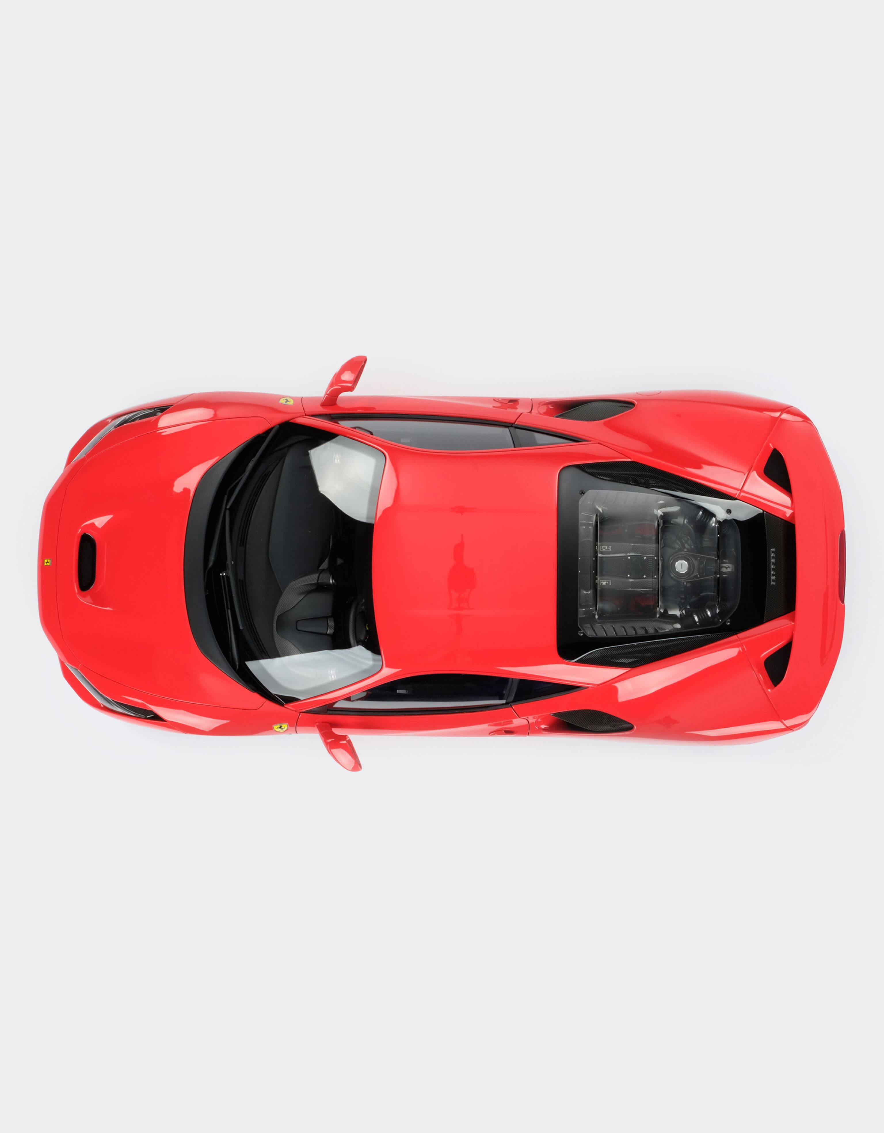 Ferrari Maqueta Ferrari F8 Tributo a escala 1:8 Rojo F0078f