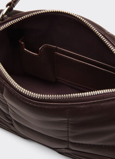 Ferrari GT Soft shoulder bag in quilted leather Ferrari Ferrari GT Soft shoulder bag in quilted leather Espresso 49770f