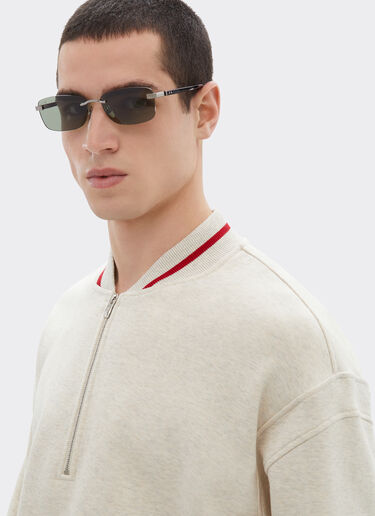 Melange cotton sweatshirt Ferrari Melange cotton sweatshirt Jute 50156f