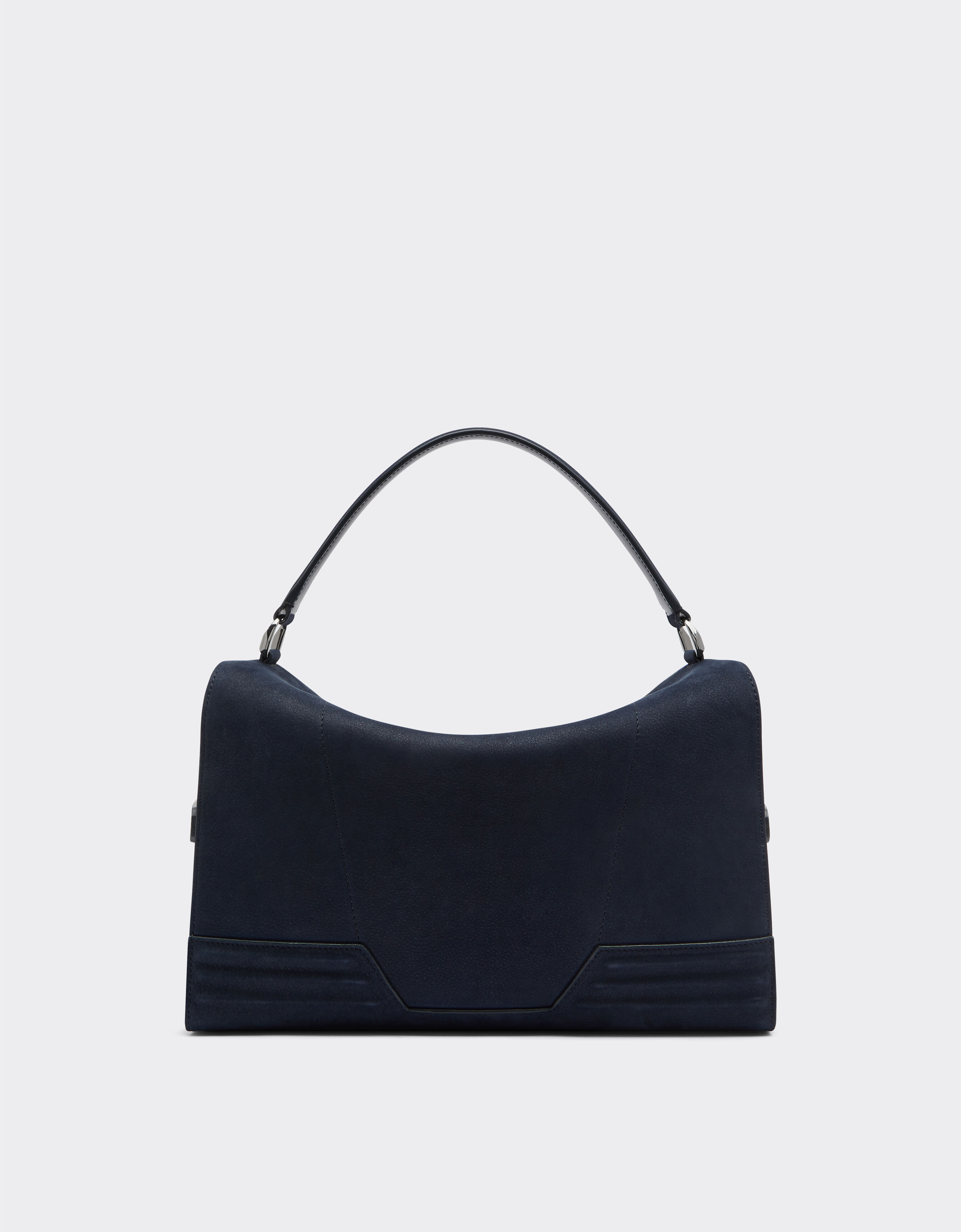 Ferrari Mini-Tasche Ferrari GT aus weichem Nubuk Navy 22116f