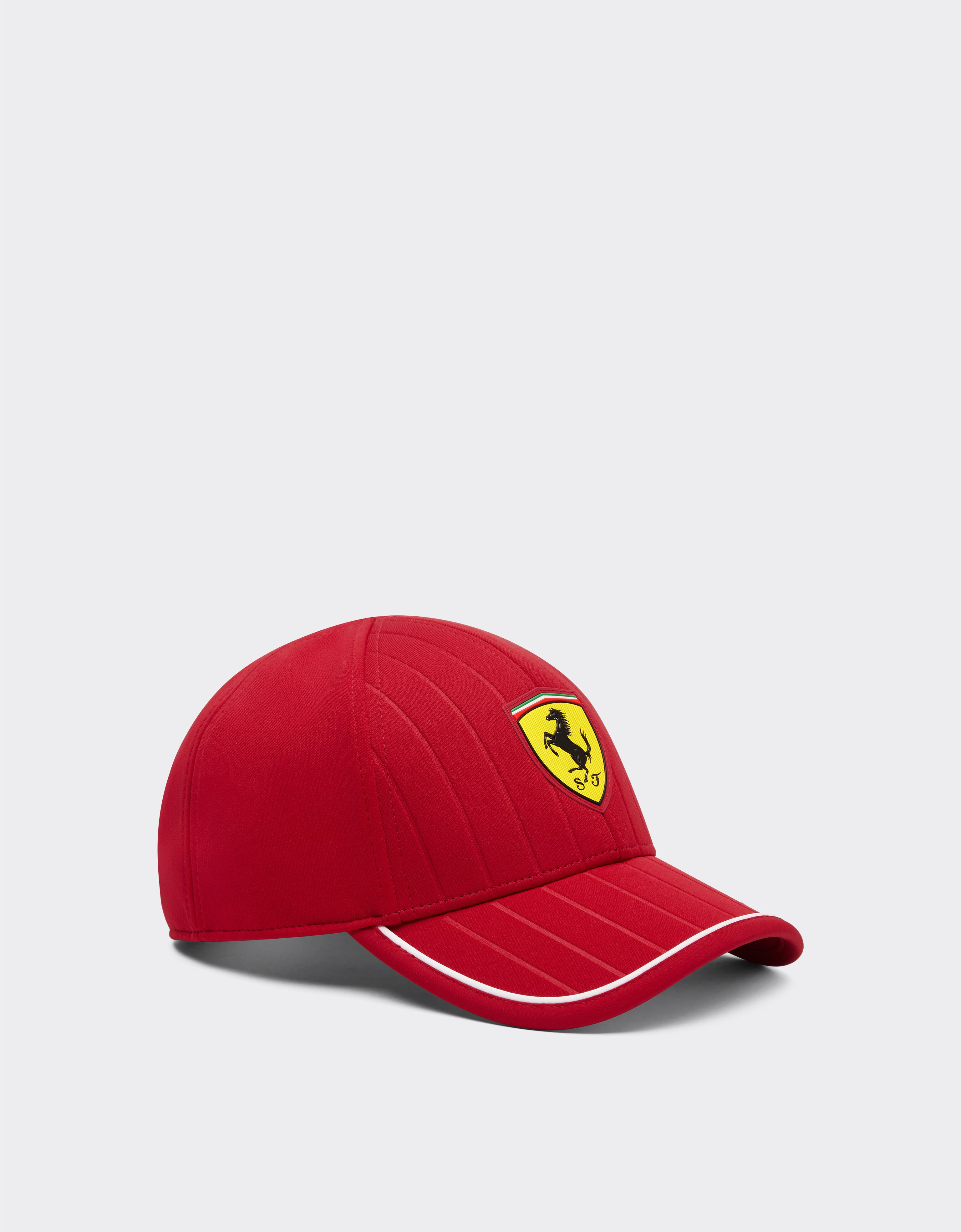 Ferrari Puma for Scuderia Ferrari HP 2025 Team junior baseball cap Cherry LA01Vf