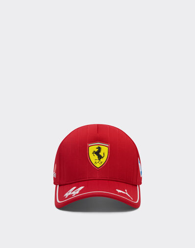 Ferrari Puma for Scuderia Ferrari HP 2025 Hamilton baseball cap Cherry LA027f
