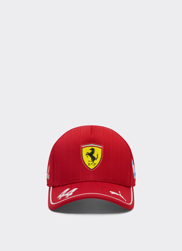 Ferrari Puma for Scuderia Ferrari HP 2025 Hamilton baseball cap Cherry LA01Sf