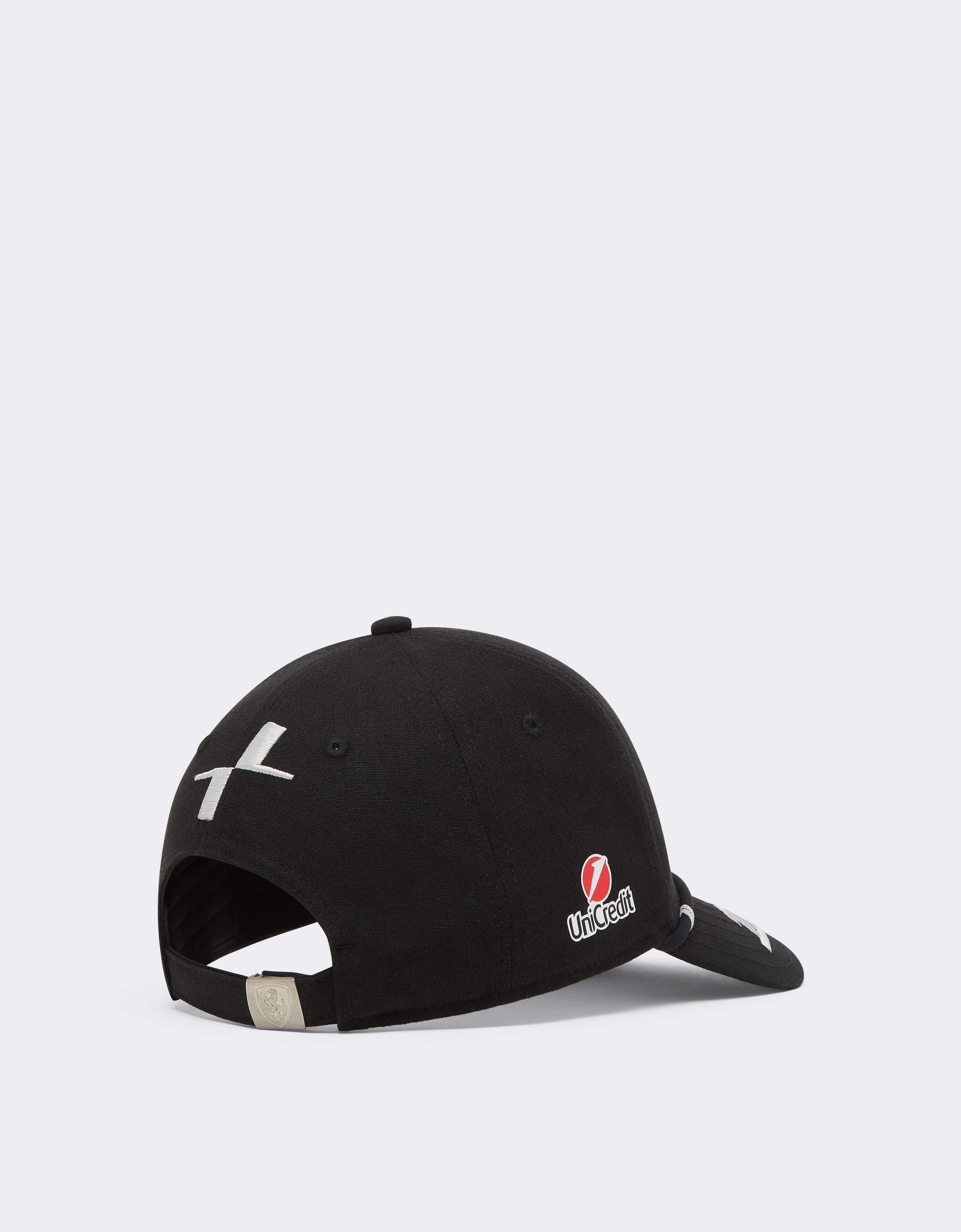 Leclerc Replica Ferrari baseball cap for the 2026 Singapore Grand Prix Ferrari Leclerc Replica Ferrari baseball cap for the 2026 Singapore Grand Prix Black LA0CP1138EXT0001f