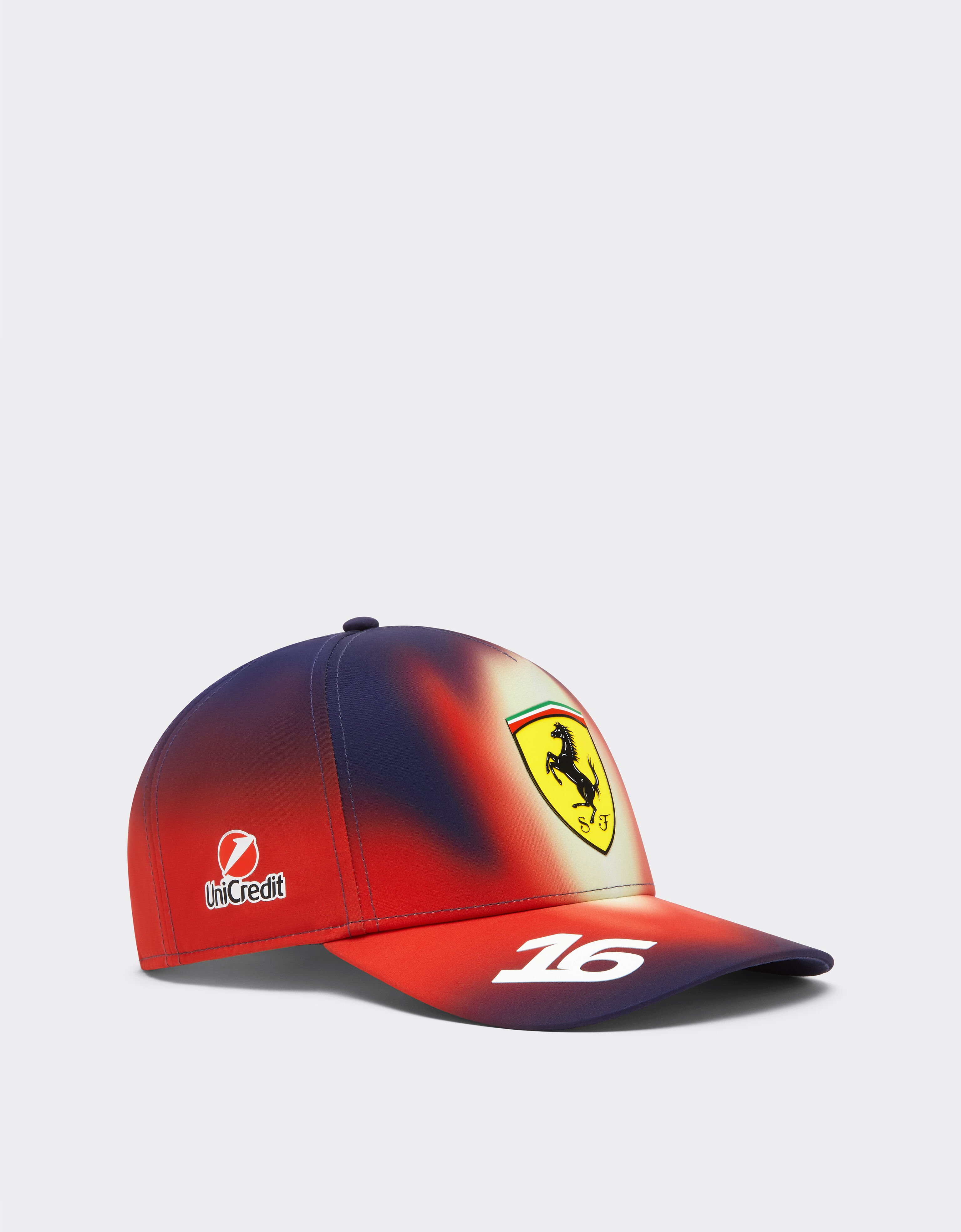 Ferrari Leclerc Replica Puma baseball cap for Scuderia Ferrari HP China 2026 Rosso LA0GNf