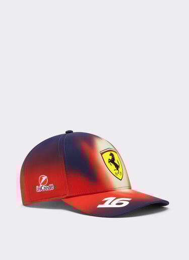 Ferrari Leclerc Replica Puma baseball cap for Scuderia Ferrari HP China 2026 Rosso LA0GNf