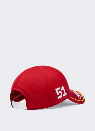 Ferrari Ferrari Hypercar Replica 2025 baseball cap Red LA049f