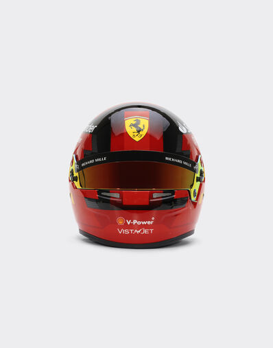 Ferrari 2024 Carlos Sainz mini helmet in 1:2 scale Red F1345f