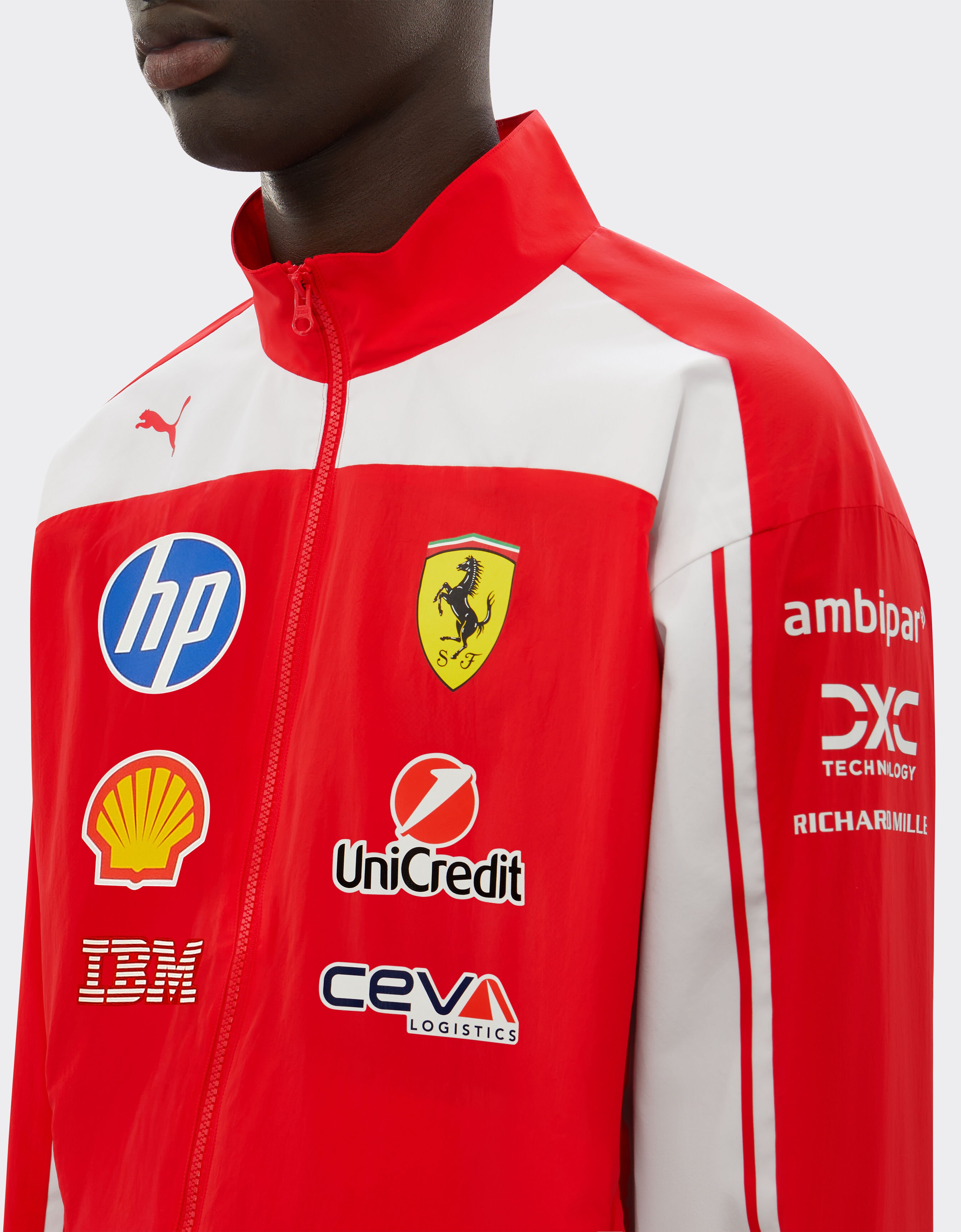 Ferrari Veste Replica Drivers Authentic 2026 Puma pour Scuderia Ferrari HP Rouge LA0H0f